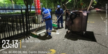 Con un esquipo especializado Triple A garantizó limpieza integral antes, durante y después en la Guacherna