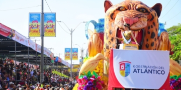Carroza ‘Artesanías del Atlántico’ gana primer lugar en la Batalla de Flores 2026 y exalta el talento de los artesanos del Caribe