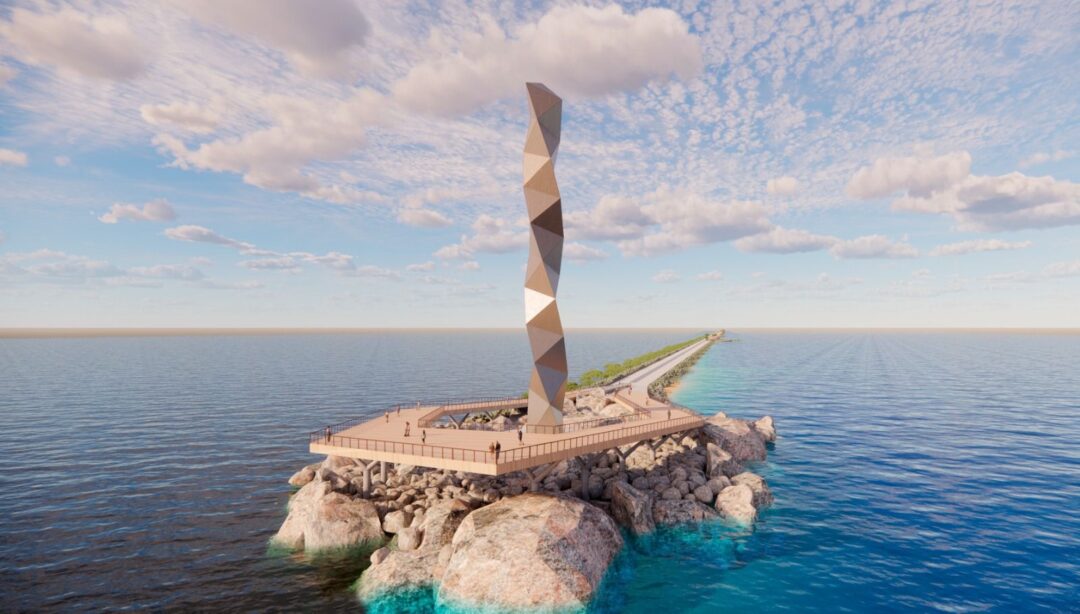 Rendel de como será bocas de ceniza