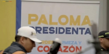 Vea en directo la inscripción a la presidencia de Paloma Valencia y Juan Diego Oviedo ante la Registraduría