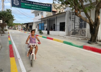 Barranquilla avanza en pavimentación: entregan cerca de 1 km de vías en Los Ángeles 3