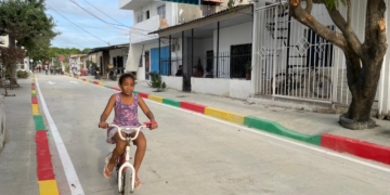 Barranquilla avanza en pavimentación: entregan cerca de 1 km de vías en Los Ángeles 3