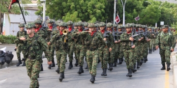 Puerto Colombia conmemoró los 216 años de la Independencia con desfile militar