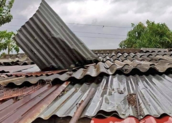 Fuertes vientos destecharon numerosas viviendas en Aguada de Pablo, corregimiento de Sabanalarga