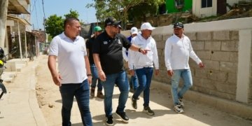 “Obras de pavimentación de la diagonal 5 en Unión Paraíso avanzan en un 95%”: alcalde Plinio Cedeño