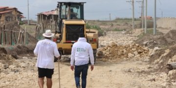 Puerto Colombia avanza en el mejoramiento de vías de acceso en Punta Roca