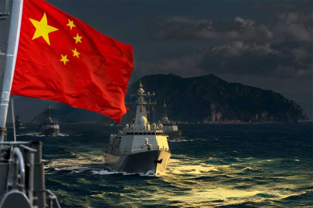 China acechando a Taiwan